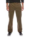 Theory Straight Cargo Pant In Brown