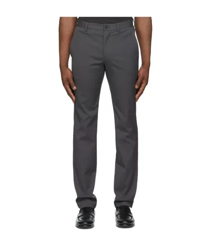 Theory Straight Casual Pants In Black