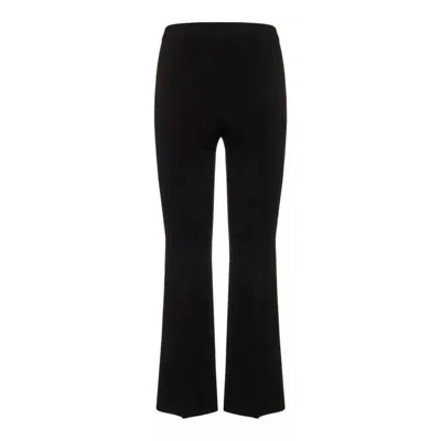 Theory Straight Casual Pants In Black