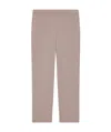 Theory Treeca Cropped Pull-on Pants In Nude