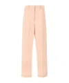 Theory Pink Hw Casual Pants In Nude