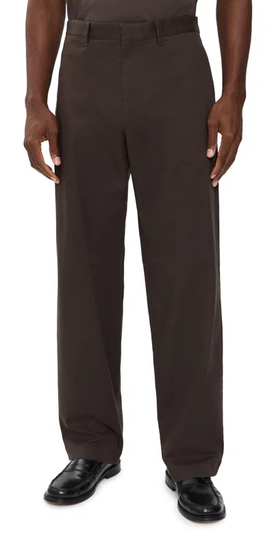 Theory Straight Chinos Classic Brown
