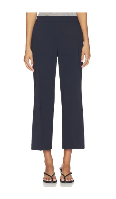 Theory Straight Classic Pant In Blue