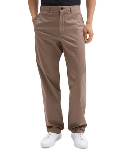 THEORY STRAIGHT PANT IN COTTON-BLEND TWILL