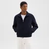 Theory Straight Jacket In Double-face Wool-cashmere In Baltic