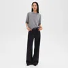 Theory Straight-leg 5-pocket Pant In Denim In Washed Black