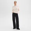Theory Straight-leg 5-pocket Pant In Velvet In Baltic