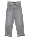 Theory Straight-leg Jeans In Grey