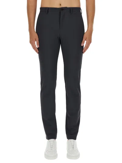 Theory Straight Leg Pants In Black