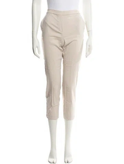 Pre-owned Theory Straight Leg Pants W/ Tags In Neutrals