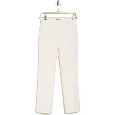 Theory Straight Leg Stretch Cotton Jeans In Ivory