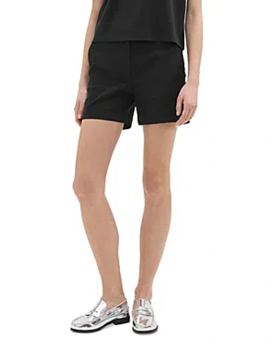 Theory Straight Leg Tab Shorts In Concord