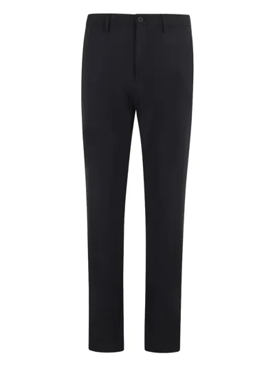 Theory Straight-leg Trousers In Black