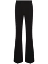 Theory Straight-leg Trousers In Black
