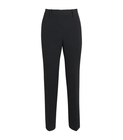 Theory Straight Marcee Trousers In Black