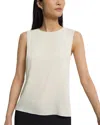 THEORY THEORY STRAIGHT SHELL CORE SILK-BLEND TOP