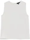 Theory Womens Tank Silk Shell In Grey
