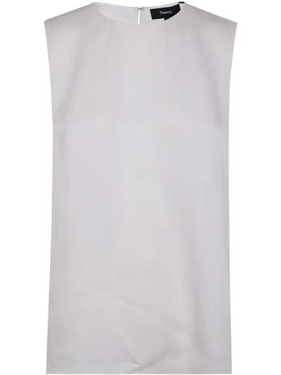 Theory Straight Shell.mode1 Clothing In White