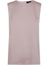 Theory Merino Wool Knitted Top In D Blush