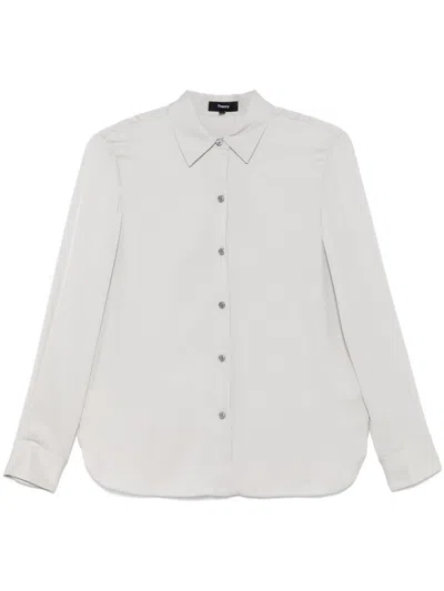 Theory Straight Shirt In Multicolor