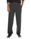 Theory Straight Wool-blend Pant In Black