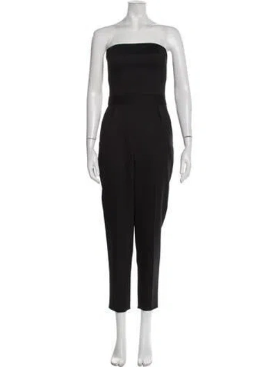 Pre-owned Theory Strapless Jumpsuit W/ Tags In Black