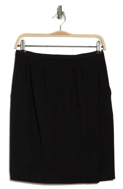 Theory Stretch Twill Skirt In Black