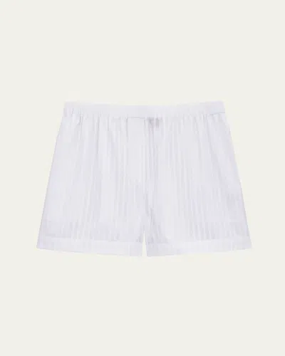 Theory Stripe Boxer Shorts