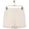 Theory Stripe Seersucker Cotton Blend Shorts