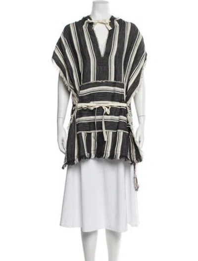 Pre-owned Theory Striped Jacket In Multi