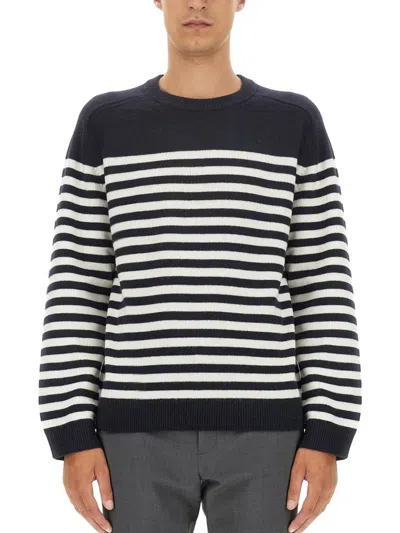 Theory Striped Shirt In Multicolor