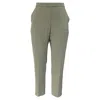Theory Suit Pants In Green Triacetate In Green