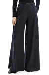 Theory Traceable Wool Slim Straight-leg Trousers In Charcoal Melange