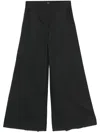 Theory Women's Wool Flannel Ultra Wide-leg Pants