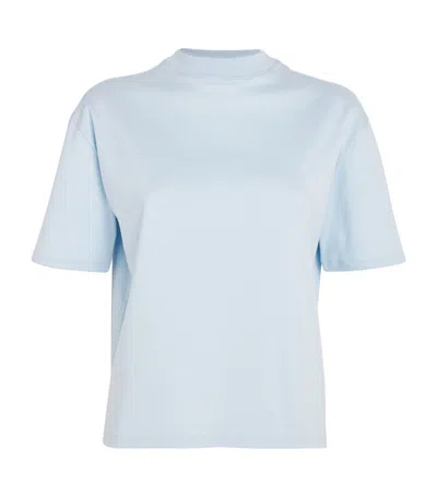 Theory Supima Cotton Easy T-shirt In Blue