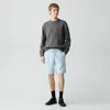 Theory Sweat Short In Light Bilen