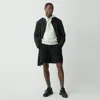 Theory Sweat Short In Light Bilen In Black