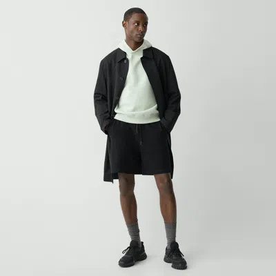 Theory Sweat Short In Light Bilen In Black