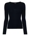 Theory Sweater In Black