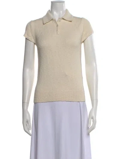Pre-owned Theory Sweater In Neutral