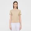Theory Sweater Tee In Regal Wool In Neutral