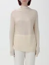 Theory Sweater  Woman Color Ecru In Ecru