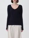 Theory Sweater  Woman Color Navy