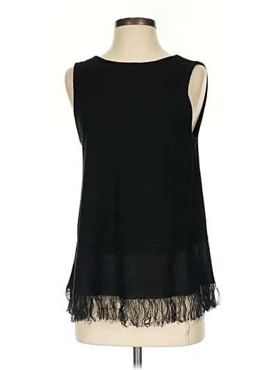 Pre-owned Theory Sweater Vest In Black