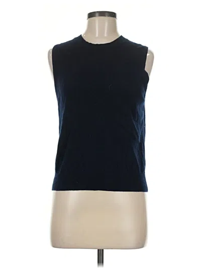 Pre-owned Theory Sweater Vest In Blue