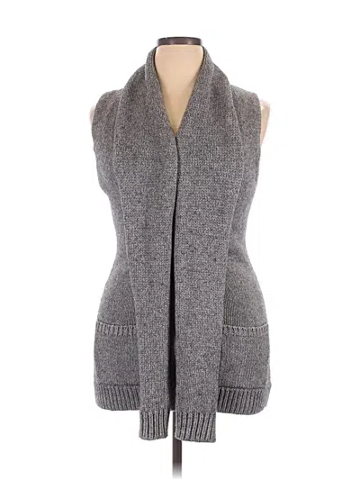 Pre-owned Theory Sweater Vest In Gray