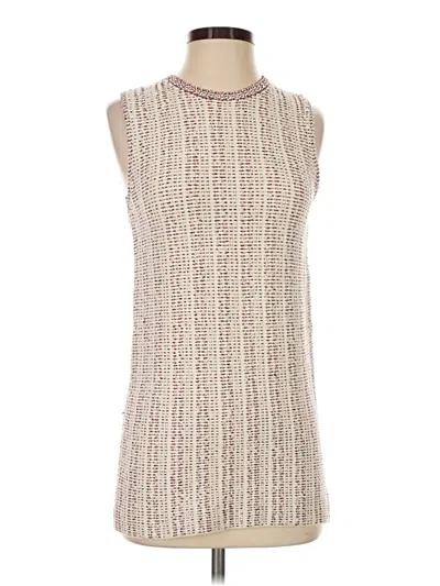 Pre-owned Theory Sweater Vest In Ivory