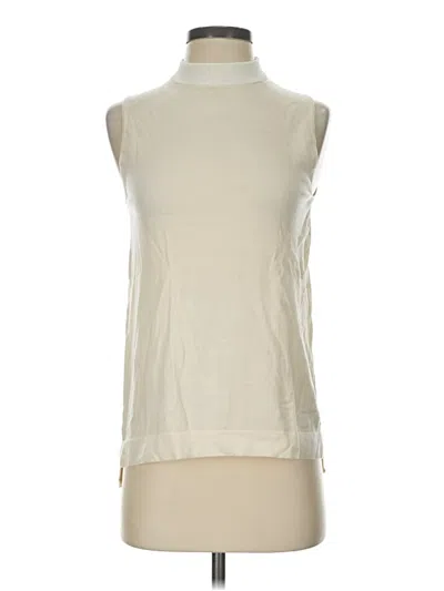 Pre-owned Theory Sweater Vest In Ivory
