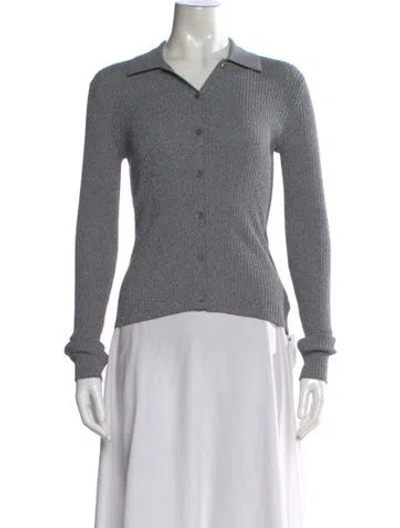 Pre-owned Theory Sweater W/ Tags In Gray