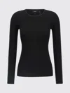 Theory Ribbed Sweater In Black